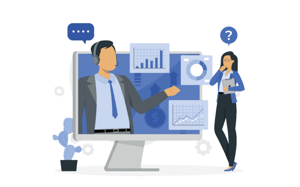 Consulenti e dipendenti che collaborano per la scelta del software gestionale